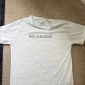 Under Armour White Seaside Tee